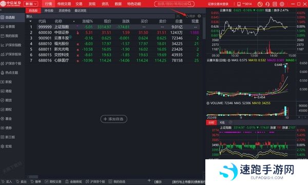 中信证券至信新版自选股怎么自动同步_如何导入不同账号自选股