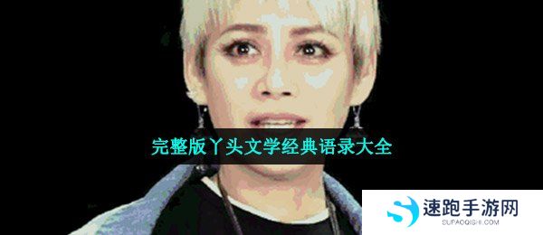 完整版丫头文学经典语录大全