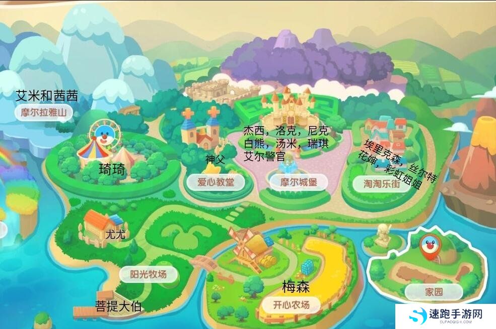 《摩尔庄园手游》埃里克斯位置介绍